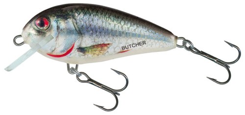 WOBLER Salmo BUTCHER Floating 5cm Holographic Real Dace