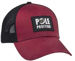 Pole Position Czapka Trucker - Burgundowa