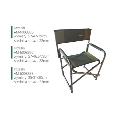 Krzesło Mistrall  57x47x45/79cm AM-6008886-sklep rybka