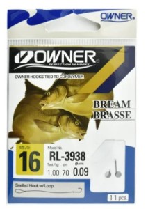 Przypony Owner Bream HO-RL3938 70cm - roz. 16 