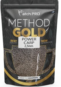 Pellet MatchPro Method Gold 2.5mm - POWER CARP