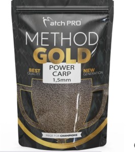 Pellet MatchPro Method Gold 1.5mm - POWER CARP