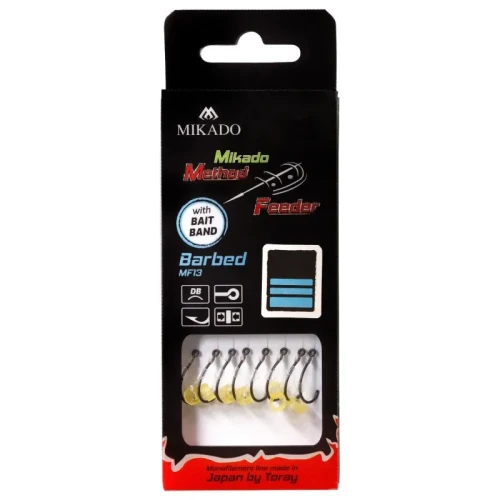 przypon-mikado-method-feeder-rigs-bait-band-10cm-8szt.webp