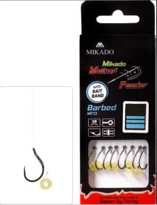 Mikado Przypon z gumką r.4 żyłka 0.28mm 8szt.