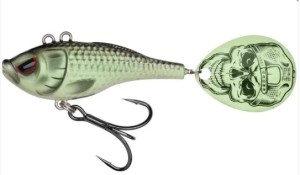 Madcat Spin Tail Sinking Swimbait Świecący W Ciemności 70g 120 mm 