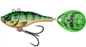 Madcat Spin Tail Sinking Swimbait Firetiger UV 70g 120 mm  