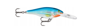 WOBLER RAPALA SHAD RAP 8cm kol. Holographic Blue Shiner (HBSH)