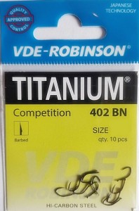 Haczyk VDE-Robinson Titanium Competition 401BN  #6 -10szt