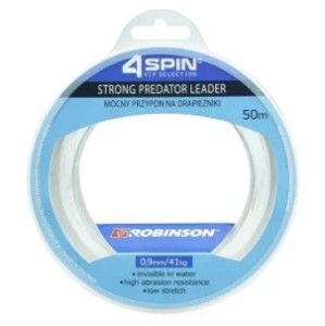 Predator Leader 4SPIN, Mocny przypon na drapieľnik 1,0mm 50m  