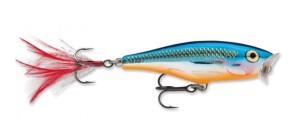 WOBLER Rapala Skitter Pop 7cm SB / Silver Blue
