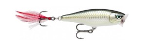Wobler Rapala Skitter Pop 7cm - BLK / Bleak