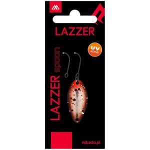  Błystka wahadłowa MIKADO Lazzer spoon PMB-LAZ-2.5-11 Miedziano-niebieski