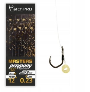 Przypony Match Pro MF MASTERS Spike M19 Nr14- 0,20mm 8szt
