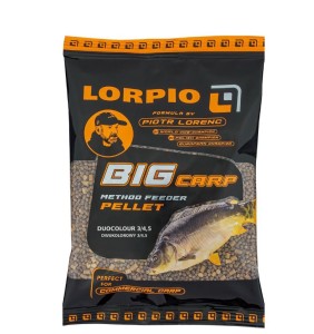 Pellet Lorpio Big Carp Duocolour 700g - 3/4.5mm