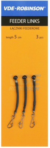 Łączniki feederowe 10cm VDE- Robinson  3szt- sklep rybka