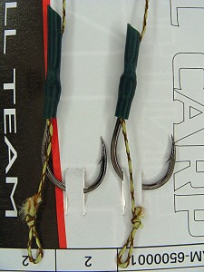 PRZYPON KARPIOWY MISTRALL nr 2 / 23cm + STOPERY ka