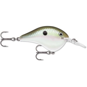 WOBLER Rapala Dives-To DT16 7cm 22g Pearl Grey Shiner