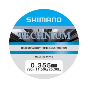 Shimano Technium A 0.355mm 790m 11.5kg Grey żyłka