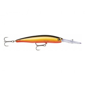 Woblery MaxRap Fat Minnow 9cm Flake Gold Steel MXRFM09FGS