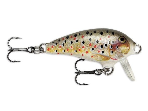 WOBLER Rapala Mini Fat Rap 3cm Brown Trout MFR03TR