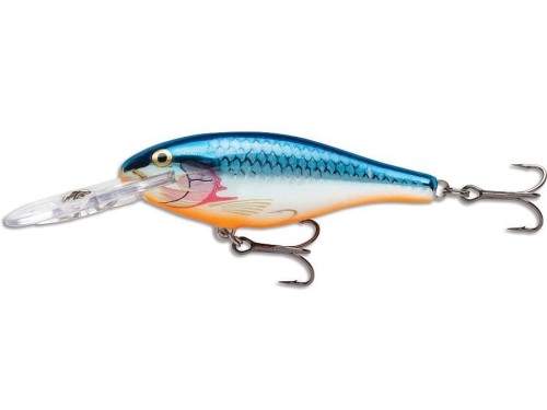 WOBLER Rapala Shad Rap 7cm Silver Blue SR07SB