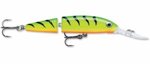 WOBLER Rapala Jointed Deep Husky Jerk 12cm Firetiger JDHJ12FT