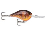 WOBLER Rapala DT-14 7 cm Dark Brown Crawdad DT14DCW