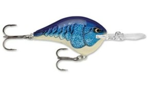 WOBLER Rapala DT-14 7 cm Molting Blue Craw DT14MBCW