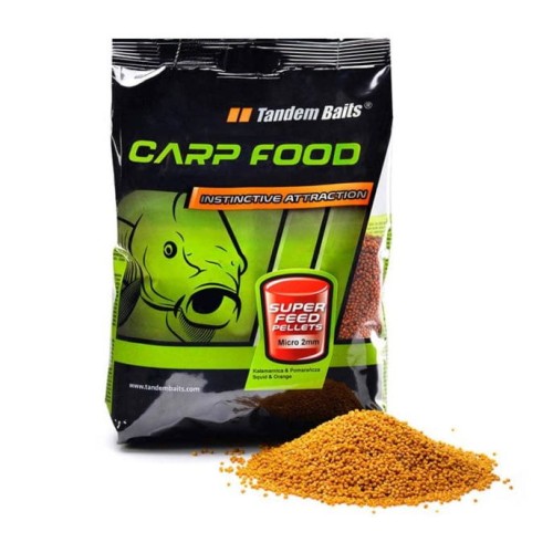 Pellet Tandem Baits SuperFeed Micro 2mm 1kg Chili Robin Red