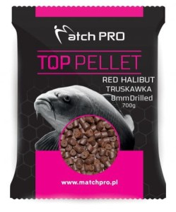 Pellet MatchPro Red Halibut i Truskawka 2mm 700g