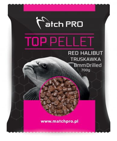 Pellet MatchPro Red Halibut i Truskawka 2mm 700g