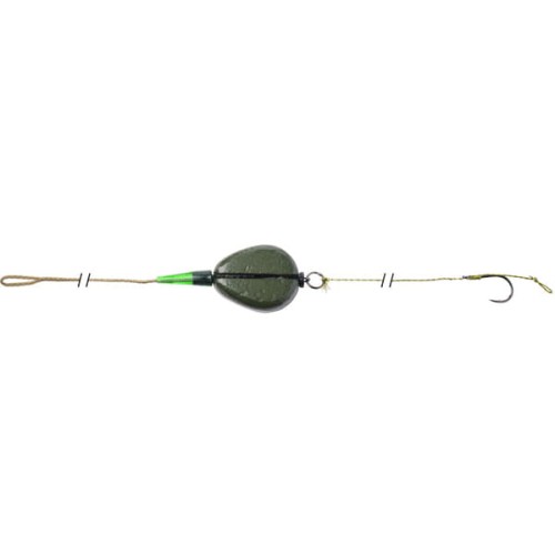 Przypon karpiowy z ciężarkiem In-Line 90g Hak 4 25LB CarpSpirit (155100361)