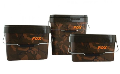 Wiadro Fox Camo Square Bucket 10l CBT006