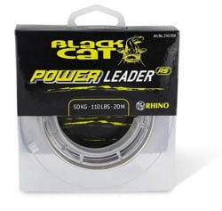 Plecionka przyponowa Black Cat Power Leader 1,20mm 20m 100kg