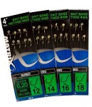 Przypony Matrix 10cm Method Rigs z gumką rozmiar 14 0,20mm