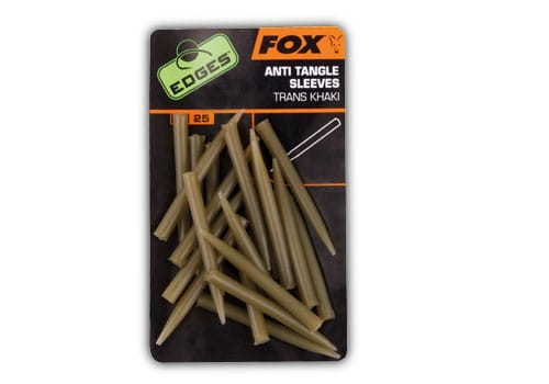 Ochraniacz Fox Anti Tangle Sleeves trans khaki 25 sztuk CAC481