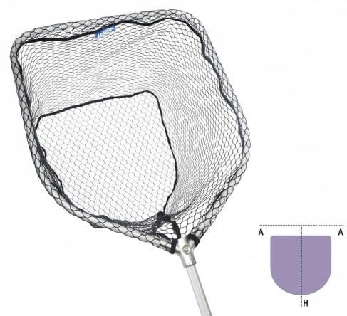 Podbierak Jaxon Spinning SM siatka gumowana 240cm PL-AGK240