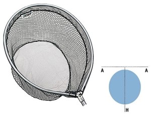 Podbierak  Boat Oval Jaxon siatka standard 300cm PL-ACD1300F