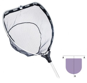 Podbierak Spinning Jaxon składany siatka nylonowa 180cm PL-AB180XN