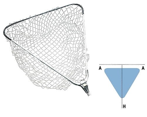 Podbierak Jaxon Metal Safe siatka nylonowa 300cm PL-AXMN300F