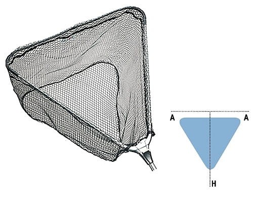 Podbierak Jaxon Metal Safe siatka gumowana 200cm PL-AXMT200F