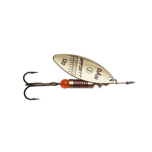 Obrotówka DAM Effzett Predator #1 4g Gold