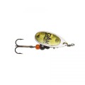 Obrotówka DAM Effzett Fluo Spinner 4g #2 Gold Prisma