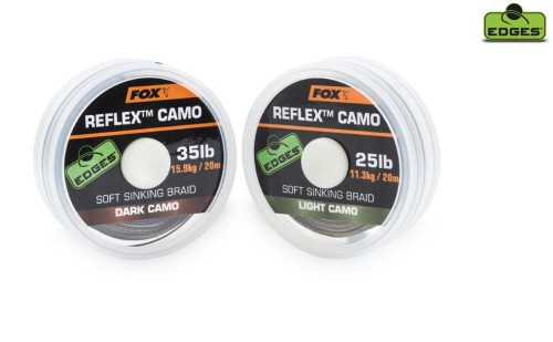PLECIONKA Fox Edges Reflex Camo Soft Sinking 15lb 6.8kg dark camo 20m (CAC452)