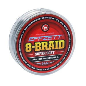 PLECIONKA DAM Effzet 8-Braid 125m 0,10mm 6,8kg Super Soft (526570)