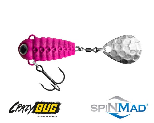 OBROTÓWKA SPINMAD Wirujący Ogonek CRAZYBUG 6g 2514