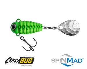 OBROTÓWKA SPINMAD Wirujący Ogonek CRAZYBUG 6g 2513
