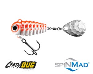 OBROTÓWKA SPINMAD Wirujący Ogonek CRAZYBUG 6g 2512