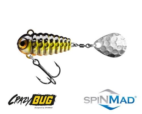 OBROTÓWKA SPINMAD Wirujący Ogonek CRAZYBUG 6g 2509