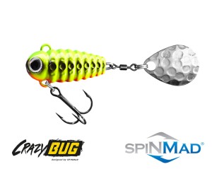 OBROTÓWKA SPINMAD Wirujący Ogonek CRAZYBUG 6g 2505